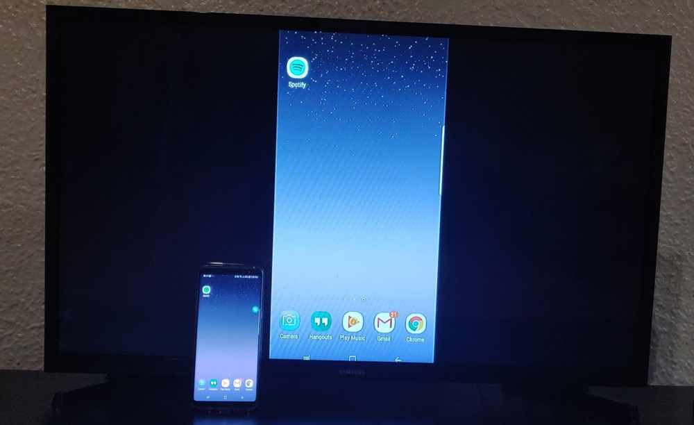 وش وصل کردن گوشی سامسونگ به تلویزیون سامسونگ با فناوری Screen Mirroring